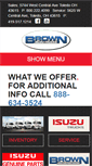 Mobile Screenshot of brownisuzu.com